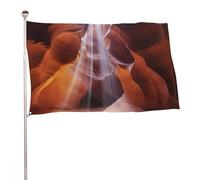 Bandiere 50 x 80 cm Bandiera Esterna Bandiera Giardino Banner Decorazione Bandiere Antelope Canyon Benvenuto Yard Bandiere 200D Poliestere Resistente Bandiere Grandi per Cortile di Vacanza
