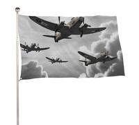 Bandiere 50 x 80 cm Bandiera Esterna Banner Decorazione Bandiere Guerra Mondiale Benvenuto Yard Bandiere 200D Poliestere Resistente Bandiere Grandi Bandiere per Vacanze Yard