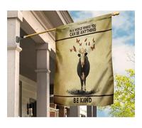 Bandiere All'Aperto Bandiere Pirati Vintage Bandiera Da Giardino Decorazione Per Interni Fattoria Giardino Farfalle Di Mucca Da Latte Sii Gentile Disegnando Puoi Essere Qualsiasi Cosa M