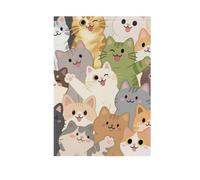 Bandiere all'aperto del gatto del fumetto sveglio per il giardino banner all'aperto per la decorazione del giardino 28x40 doppia faccia