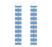 Bandiere argentine con stampe per portico, striscioni decorativi appendibili, adatti per feste, decorazione multi-scena per interni ed esterni