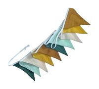 Bandiere bandiera da esterno bandiera triangolare versatile bandierine triangolari ghirlanda multicolore | bandiera decorativa lavabile per festa ghirlanda colorata bandierine ghirlande colorate