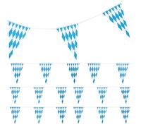 Bandiere Bandiere - Bandiere Triangolari 20 Pezzi -wimpel Flags | Bandiere Triangolari, 20 Pezzi | Catena Di Gagliardetti A Tema, Decorazione Oktoberfest Per Porta, Casa, Vacanze, Vieni