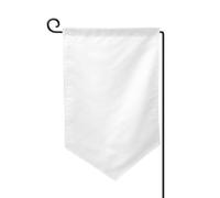 Bandiere bianche li per esterni - Bandiere da giardino resistenti, decorazioni estive perfette per giardini e patii esterni
