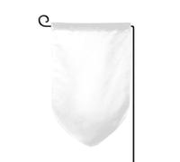 Bandiere bianche li per esterni - Bandiere da giardino resistenti, decorazioni estive perfette per giardini e patii esterni