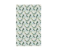 Bandiere bianche per casa da cortile, 9,6 x 1,5 m, striscione di auguri con occhielli per interni ed esterni, decorazioni per la casa