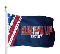 Bandiere canadesi "Elbows Up", 3x5, per esterni, Never 51, per abbigliamento, per la stanza, per adolescenti, estetiche, decorazione da parete.