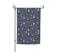 Bandiere colorate da giardino con stampa a sirena, 30,5 x 45,7 cm, double face, decorazione stagionale per la casa e per tutte le stagioni