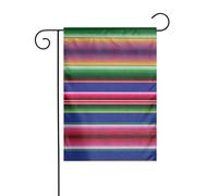 Bandiere colorate messicane per feste, bandiere invernali all'aperto e striscione da cortile per portico, prato, giardino decorazioni natalizie