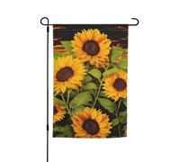 Bandiere con fiori di sole per esterni, 30,5 x 45,7 cm, stampa su entrambi i lati, bandiera da giardino per esterni, bandiera per vacanze con occhielli, bandiera per casa, cortile, per fattoria, prato