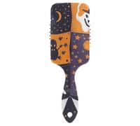 Bandiere con Halloween Elements spazzola per capelli delicata per sottile Progettato cuoio capelluto massaggiatore spazzola per la crescita dei capelli con manico ergonomico cepillos para cabello