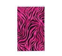 Bandiere con stampa zebrata rosa, 9 x 1,5 m, bandiera astratta da giardino su entrambi i lati, per casa, cortile, esterno, interno, festa decorativa