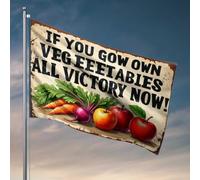 Bandiere Country Boy per coltivare le proprie verdure: la vittoria inizia ora! Bandiere per stanza dei ragazzi (120 x 180 cm)