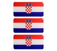 Bandiere Croazia adesivi decorazione 3D sticker set per auto auto auto moto: ...