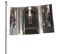 Bandiere da 2x3 piedi, bandiera bifacciale, decorazione per corridoio esterno, divertenti striscioni di benvenuto per giardino e cortile, per casa, giardino, cortile, prato, decorazioni per interni/es