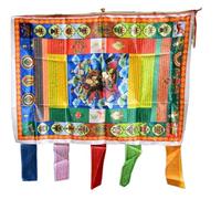 Bandiere da appendere alla parete con cultura buddista tibetana, da appendere alla parete, decorazione da parete, decorazione per la stanza, 1 pezzo
