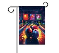 Bandiere da cortile, bandiere da bowling con stampa festiva, bandiere da giardino per esterni, bandiere da giardino per vacanze, simpatica bandiera da fattoria di campagna divertente