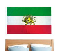 Bandiere da esterno, 150 x 90 cm, resistenti sbiadimento, design storico, in poliestere, stile persiano, decorazione della casa, per interni, camera da, soggiorno, ingresso cortile