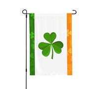 Bandiere da giardino 71 x 101 cm all'aperto bandiera da giardino invernale verticale doppia bandiera decorativa bandiera irlandese bandiera da giardino bandiera all'aperto per tutte le stagioni