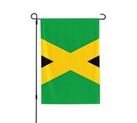 Bandiere da giardino 71 x 101 cm all'aperto bandiera da giardino invernale verticale su entrambi i lati piccola bandiera decorativa bandiera della Giamaica bandiera da giardino bandiera da giardino
