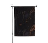 Bandiere da giardino, 71 x 101 cm, bandiera verticale da giardino invernale su entrambi i lati, piccola bandiera decorativa scura media da giardino bandiera per esterni per tutte le stagioni