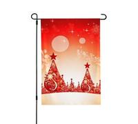 Bandiere da giardino, 71 x 101 cm, bandiera verticale da giardino invernale su entrambi i lati, piccola bandiera decorativa Buon Natale, giardino, cortile, bandiera per tutte le stagioni, decorazione
