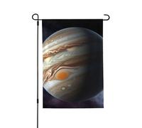 Bandiere da giardino, 71 x 101 cm, bandiera verticale da giardino invernale su entrambi i lati, piccola bandiera decorativa con Giove Paesaggio da giardino bandiera per esterni per tutte le stagioni