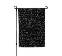 Bandiere da giardino 71 x 101 cm verticale su entrambi i lati bandiera da cortile scienza chimica illustrazione bandiera giardino estate fattoria bandiere di benvenuto per decorazioni esterne cortile