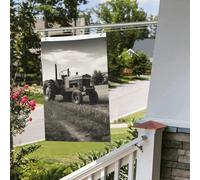 Bandiere da giardino a doppia faccia da 2 x 3 m Banner per esterni/interni Brezza Bandiere trattore agricoltura Tranquil Benvenuto Yard Banner per Giardino Casa Vacanze Decorazione Casa Bandiera da