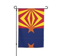 Bandiere da giardino Arizona, stampa bandiera 30,5 x 45,7 cm, double face, decorazione stagionale per la casa e per tutte le stagioni