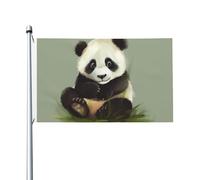 Bandiere da giardino bifacciali da 3X5 piedi, bandiere da casa con simpatici animali, striscioni per le feste con occhielli in ottone, grandi bandiere di benvenuto per decorazioni per interni ed ester