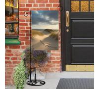 Bandiere da giardino con dune da spiaggia, 30,5 x 45,7 cm, doppia faccia, piccola bandiera da giardino, bandiere stagionali per Natale, fattoria, decorazioni esterne