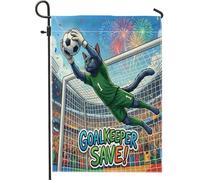 Bandiere da giardino con gatto blu russo 2026 da 30,5 x 45,7 cm, double face, per decorare esterni, per decorare il portiere, per giocare a casa, per sport all'aperto, piccola bandiera per prato