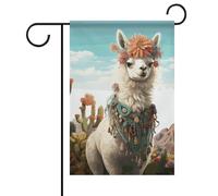 Bandiere da giardino con lama messicana verde, primavera estate, 30 x 45 cm, double face, bandiere e striscioni stagionali per esterni, per patio, cortile, terrazza, veranda, giardino, terrazza