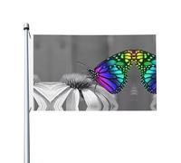 Bandiere da giardino con motivo a farfalle, bandiere decorative su entrambi i lati, adatte per prati, balconi, portici, ecc.