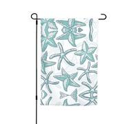 Bandiere da giardino con stampa di stelle marine, 30,5 x 45,7 cm, double face, decorazione stagionale per la casa e per tutte le stagioni
