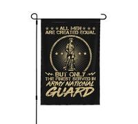 Bandiere da giardino della Guardia Nazionale dell'Esercito, stampa fronte-retro, decorazione per la casa, 28"x40"