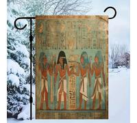 Bandiere da giardino "Donne nell'antico Egitto", uniche per tutte le stagioni, resistenti allo sbiadimento, squisite decorazioni per festival, bandiere da giardino, banner di sfondo alla moda per co