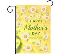 Bandiere Da Giardino Happy Mothers Day Love You Best Mom Flower Bandiera Decorativa Premium Pride Flag Resistente Intemperie Outdoor Bandiera Per Bar Celebrazioni Prato 30X45Cm