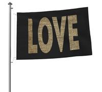 Bandiere Da Giardino Love Day Greeting Card Bandiera Da Cortile Durevole Banner Giardino Lavabile Outdoor Bandiera Per Esterna Sport Celebrazione 90X150 Cm