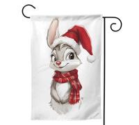 Bandiere da giardino per esterni, 30,5 x 45,7 cm, morbide e leggere, per camera da letto, interni, non creano pieghe, su entrambi i lati, per decorazioni esterne