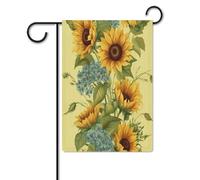 Bandiere da giardino per esterni, bandiere da giardino con stampa di girasoli, per decorazioni esterne, bandiere da giardino per tutte le stagioni