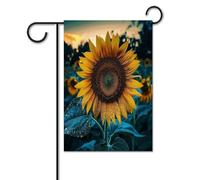 Bandiere da giardino per esterni, belle bandiere da giardino con stampa di girasoli, per decorazioni esterne, bandiere da giardino per tutte le stagioni