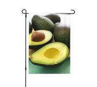 Bandiere da giardino per esterni con frutta tropicale fresca bandiera da giardino 31,8 x 45,7 cm doppia faccia stagionale cortile di benvenuto bandiera esterna piccole bandiere da giardino per patio