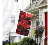 Bandiere da giardino per esterni, decorazioni natalizie alla moda, bandiere leggere, 7,6 x 12,7 cm, per camera da letto, interni, bandiere da cortile su entrambi i lati e bandiere per barche per