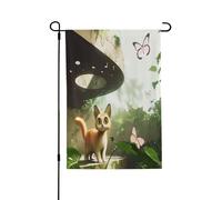 Bandiere da giardino per esterni, gatti in giungle esotiche, vivaci bandiere da cortile, perfette per Pasqua e decorazioni per esterni, bandiere primaverili per tutte le stagioni