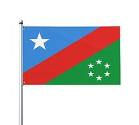 Bandiere Da Giardino South West State Of Somalia Bandiere Decorative Durevole Outdoor Bandiera Lavabile Banner Giardino Per Cortile Prato Feste 90X150 CM