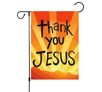 Bandiere Da Giardino Thank You Jesus Christmas Religion Religious Easter God Passion Week Nativity For Easter Bandieradacortile Durevole Bandiera Dissolvenza Pride Flag Per Bar 30X45Cm