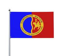 Bandiere Da Giardino The Comanche Nation Banner Giardino Lavabile Bandiere Decorative Antivento Outdoor Bandiera Per Esterna Prato Sport 90X150 CM
