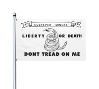 Bandiere Da Giardino The Culpeper Minutemen Bandiera Da Cortile Durevole Banner Giardino Premium Bandiere Decorative Per Fattoria Cortile Feste 90X150 CM